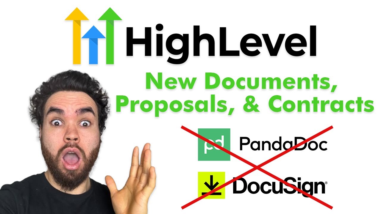 NEW: GoHighLevel Proposals, Contracts, & Documents - Replace PandaDoc & DocuSign 2024 📄✍