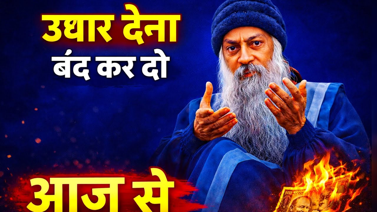 उधार देना बंद कर दो आज से | वरना पछताओगे | Osho Hindi Speech Life Changing Truth 
