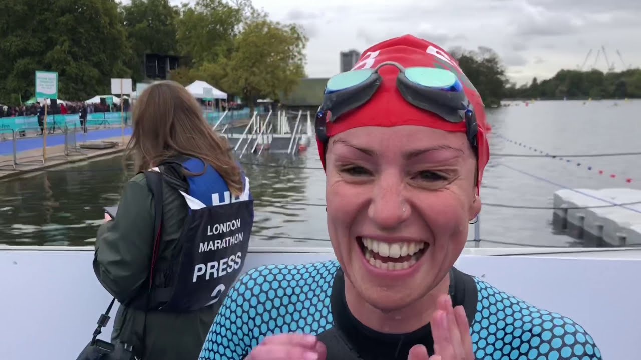 Swim Serpentine 2018 - 6000 swimmers in Hyde Park, London.