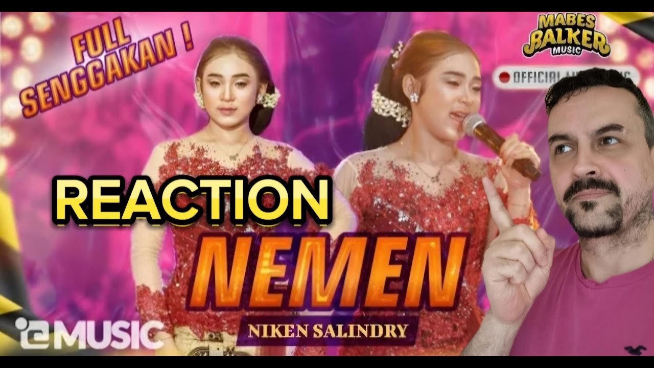 NEMEN - NIKEN SALINDRY (OFFICIAL LIVE MUSIC) REACTION