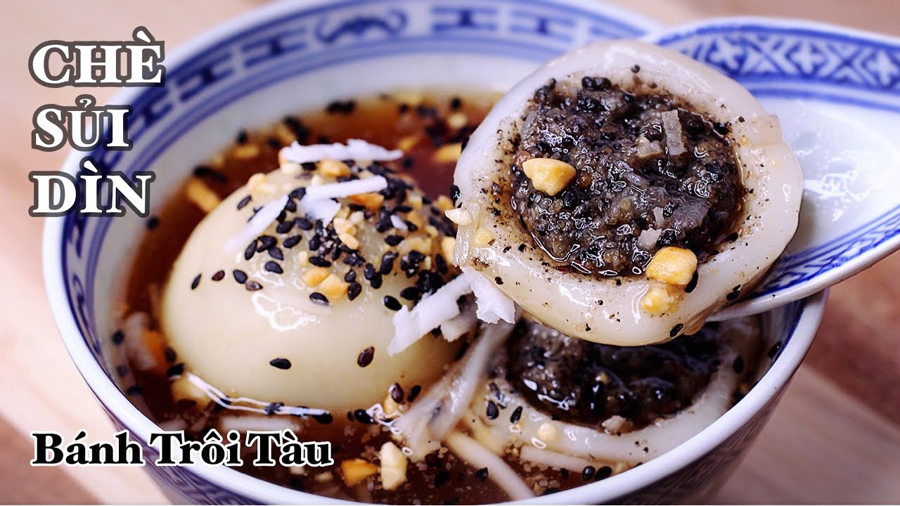 Chè Sủi Dìn - Làm Bột Nếp Tại Nhà Đơn Giản - Mềm - Dẻo - Thơm Thật Thơm
