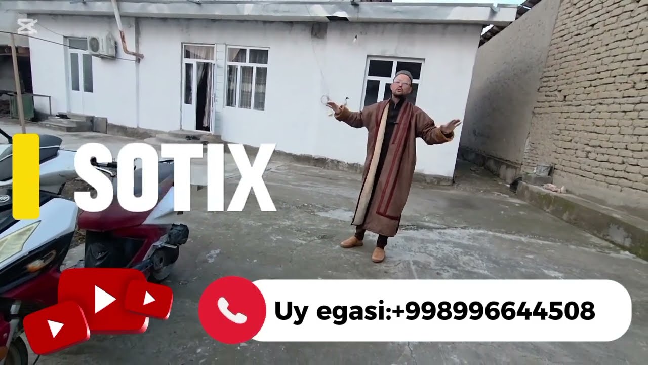 ISHTIXON SENTRDAN 6 SOTIXLIK TAYYOR XONADON SROCHNIY SOTUVDA 