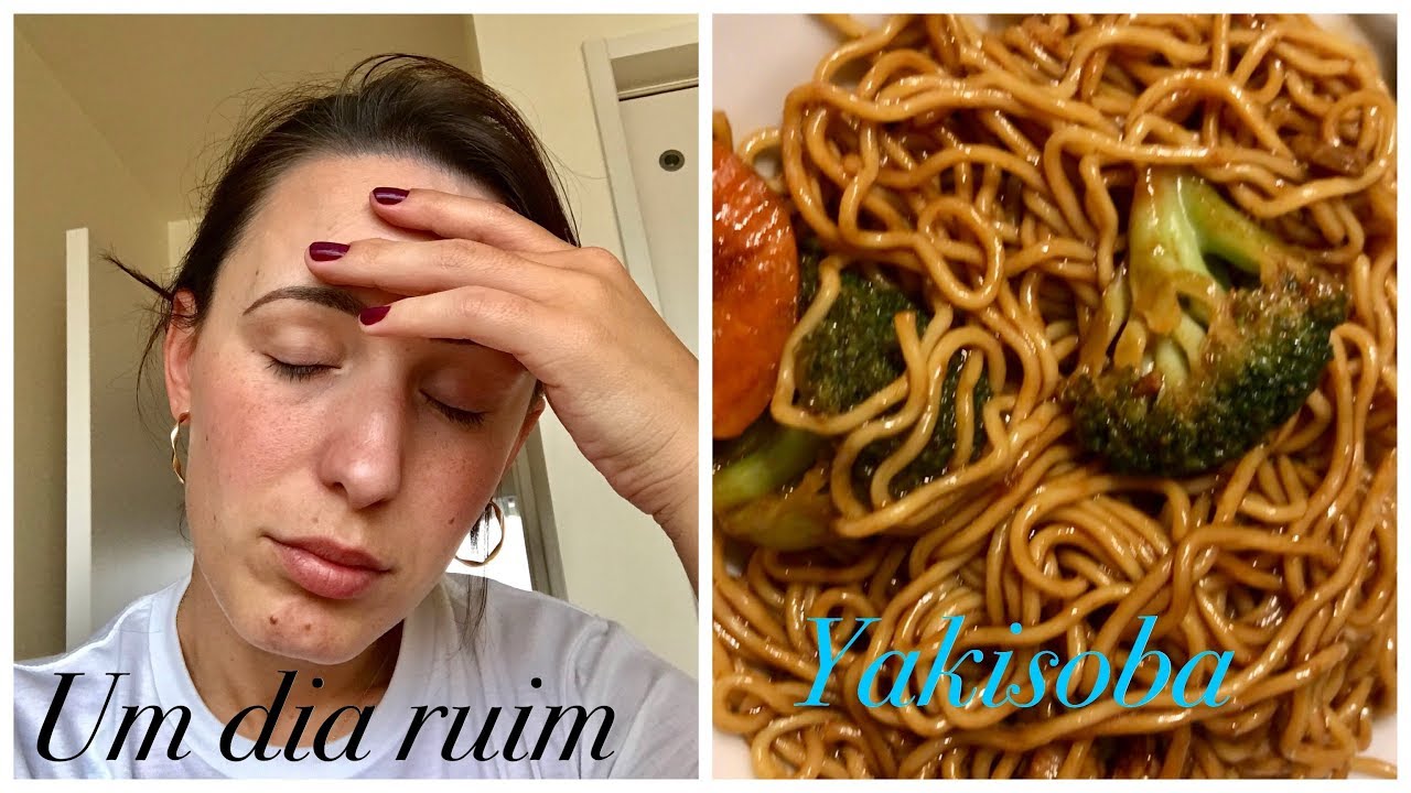 ACORDEI NA BAD 😓 + YAKISOBA 😋