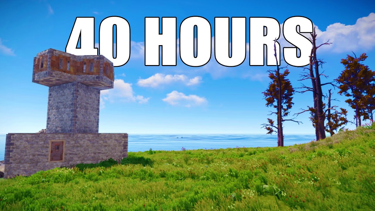 i played duo rust for 40 hours and this is what happened...