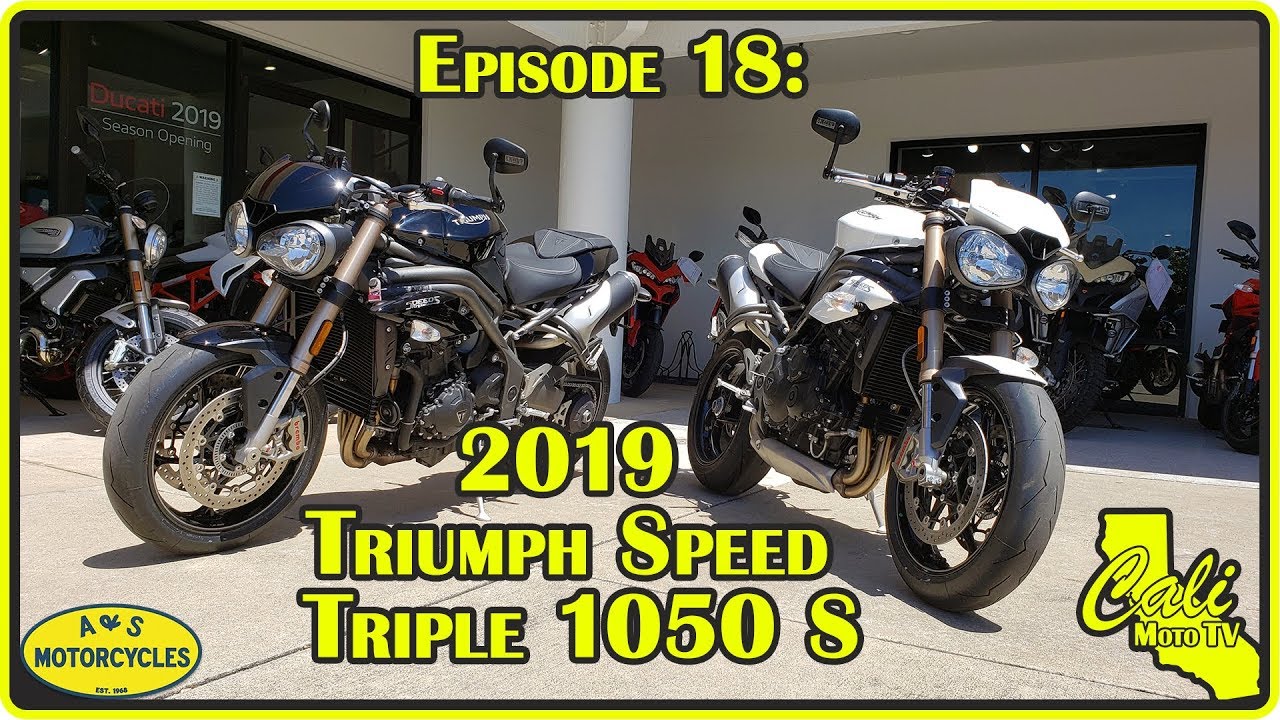 2019 Triumph Speed Triple 1050 S Review (DUAL REVIEW!)
