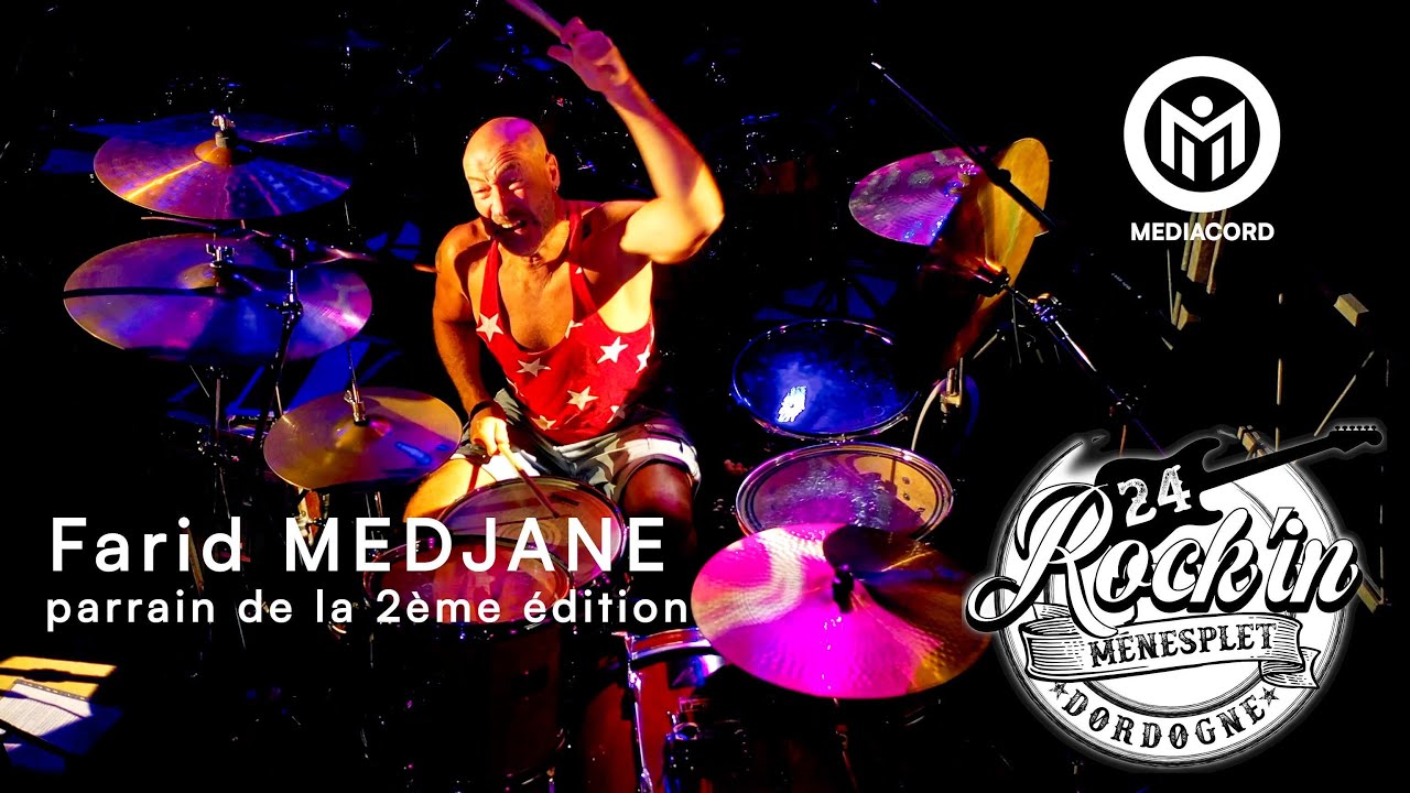 FARID MEDJANE - Parrain du ROCKIN 24 2024 - Officiel Rockin'24