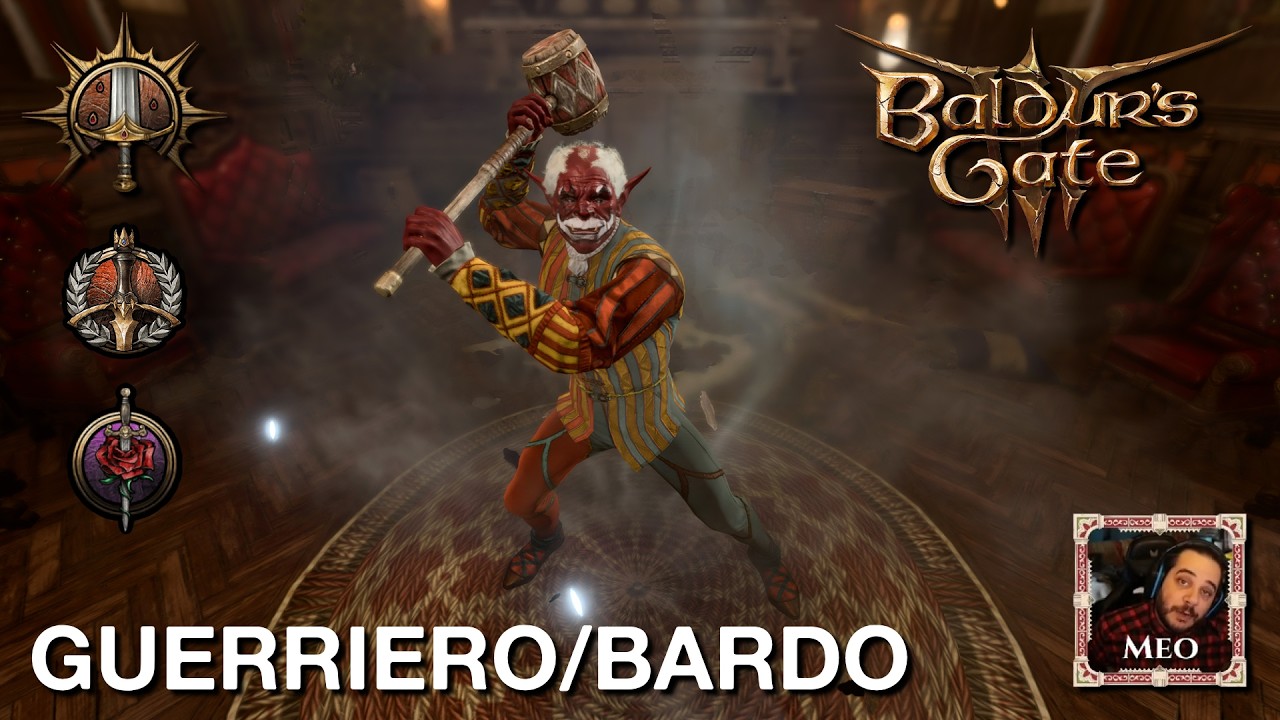 BALDUR'S GATE 3 - GUERRIERO / BARDO - Il Pagliaccio - Patch 8.0
