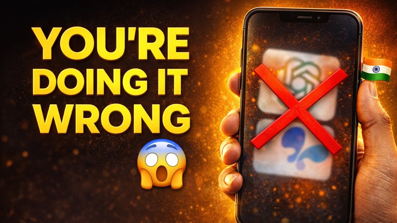 AI Galat Use Kar Rahe Ho ❌ | ChatGPT, Gemini FREE for India 🇮🇳 || Dev Bnayak