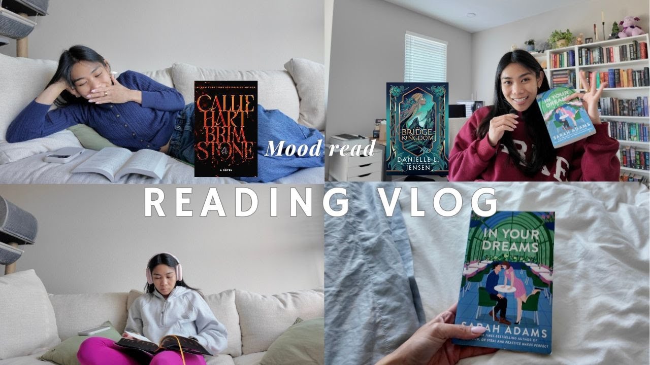 Reading vlog - Brimstone, In your dreams, and bridge kingdom 🤩