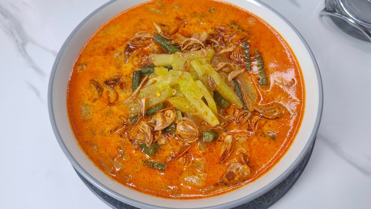 RESEP SAYUR GODOG LABU SIAM MENU KETUPAT LEBARAN