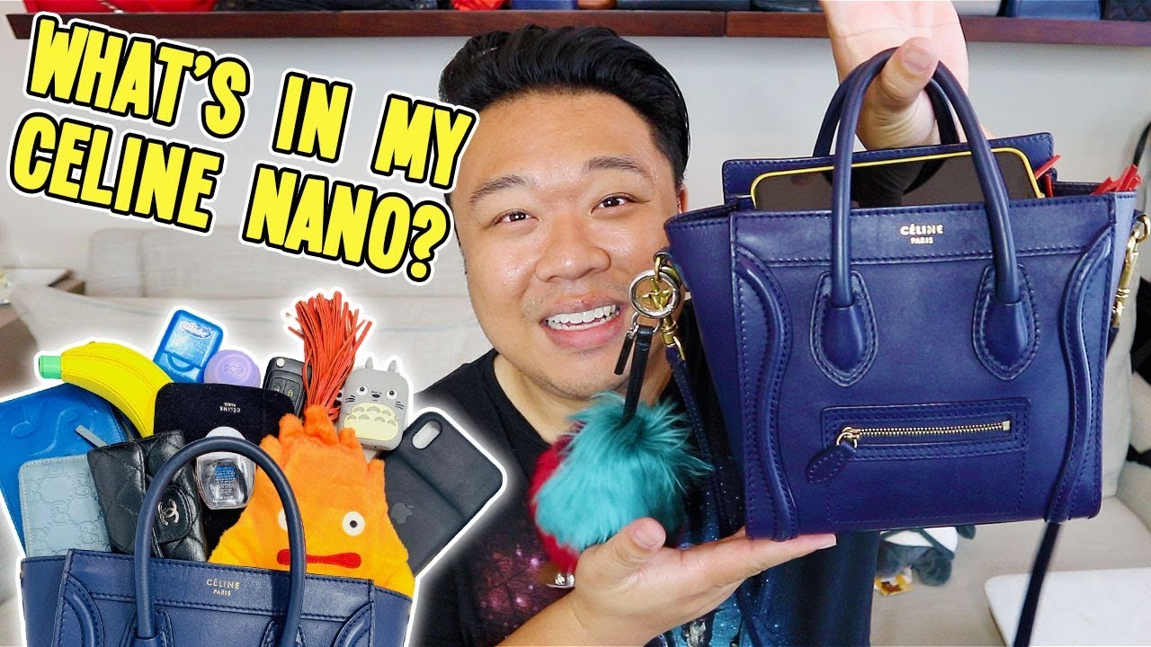 WHAT'S IN MY CELINE NANO?!