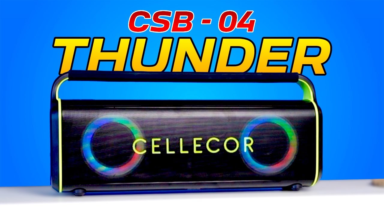 Распаковка и обзор беспроводной колонки Cellecor CBS-04 Thunder⚡️