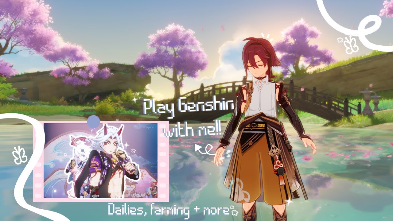 🍃Aesthetic Genshin Impact Gameplay cozy | Heizou₊˚ꕥ˚‧₊