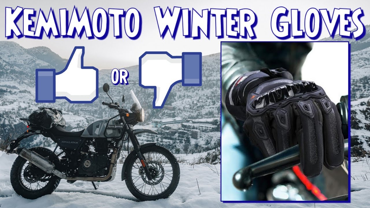 KemiMoto Winter Riding Gloves | Cold Weather Riding | RE Himalayan | Ol' Man Ronin (S1,E44)
