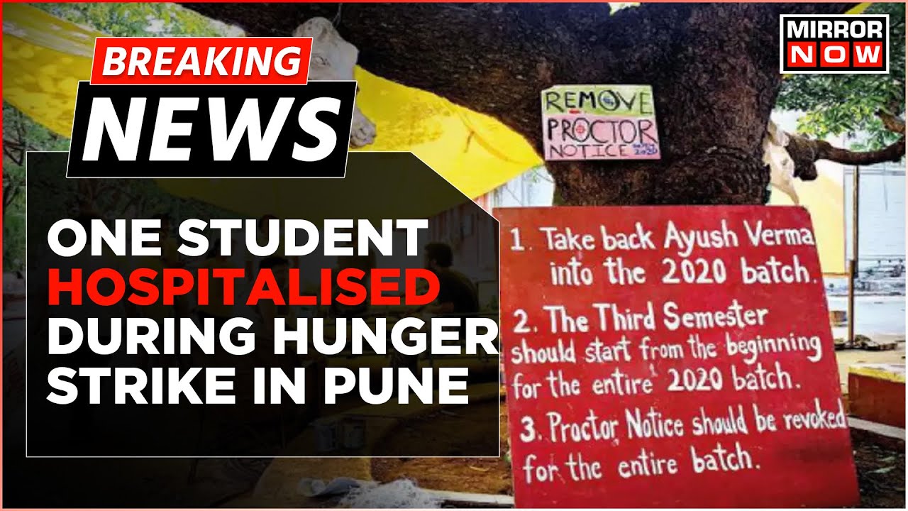 Breaking News | FTII Students Continue Hunger Strike Over Expulsion Of Batchmate, One Hospitalised