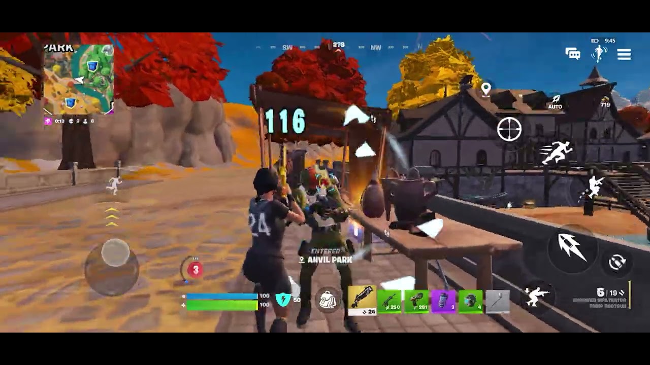 Mobile Fortnite Blitz Gameplay