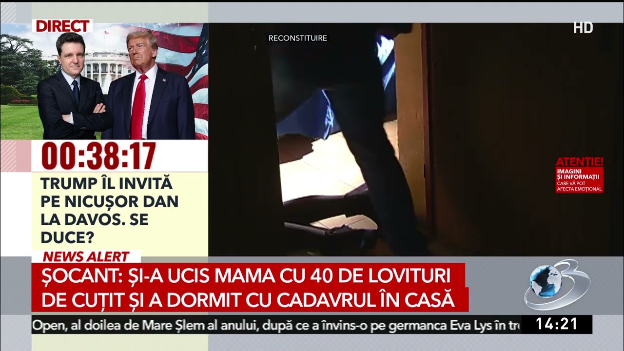 Noi informaţii despre crima din Constanţa. Femeia a fost ucisă cu 40 de lovituri de cuţit de fiul ei
