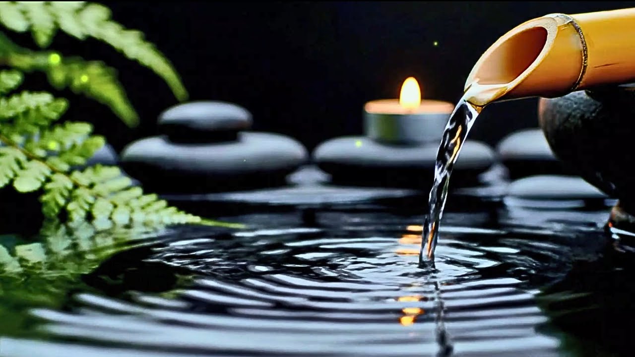 Amazing: Unwind at Night, Relax and Sleep 🌿 Bamboo Water Fountain for Peaceful Sleep & Relaxing