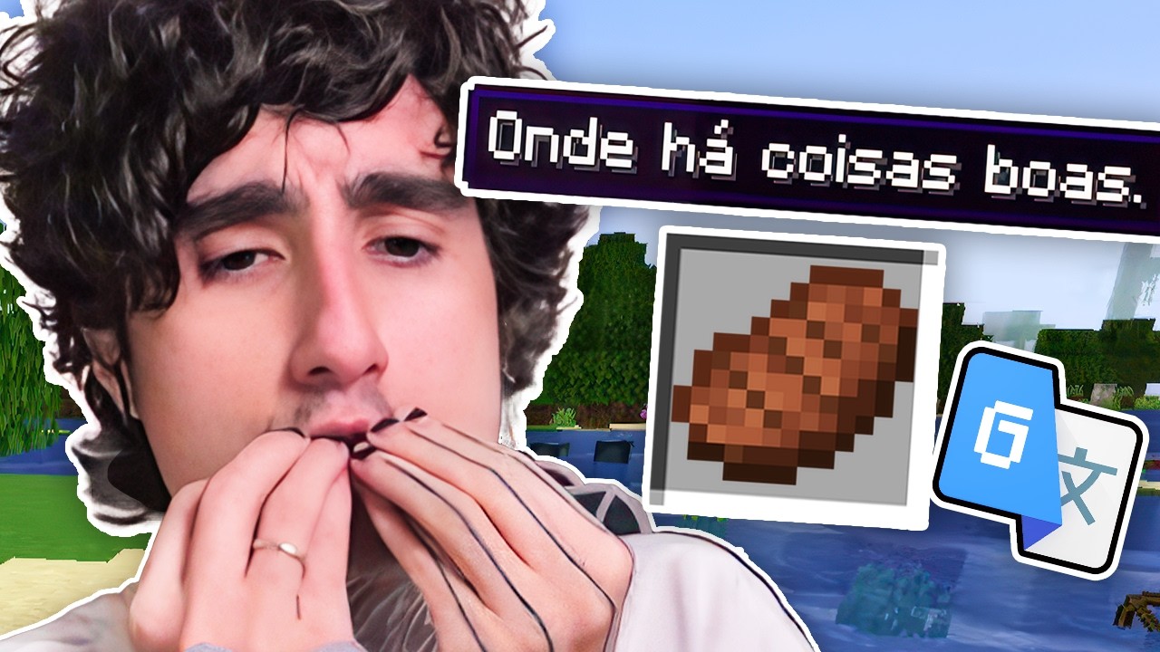 Minecraft só que TRADUZIDO DEMAIS 🌐