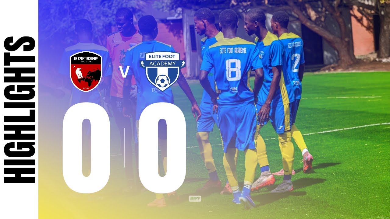 HIGHLIGHTS | BE SPORT 0 vs ELITE FOOT 0 | PRODIGUE LIGUE | JOURNÉE 3