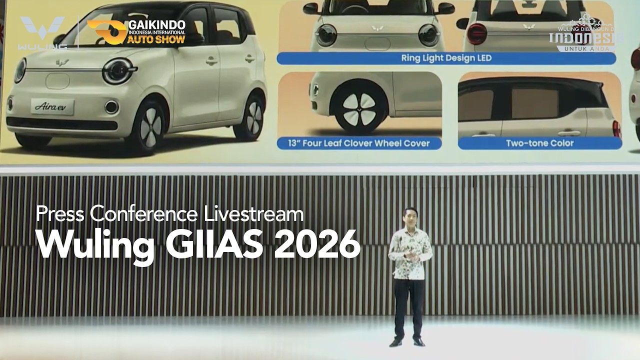 [LIVE] Wuling Aira ev Resmi Meluncur di GIIAS 2026