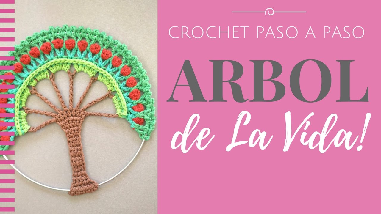 ARBOL DE LA VIDA EN CROCHET - Paso a Paso por mamaQuilla