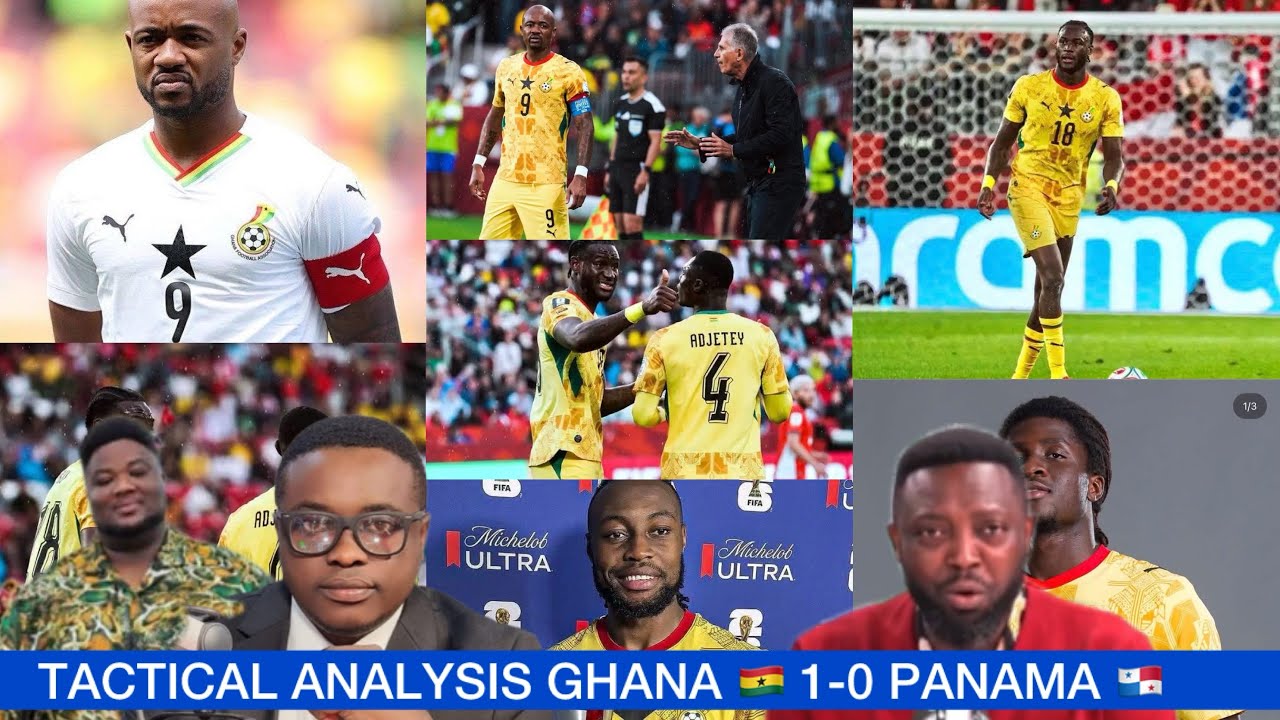 GHANA 🇬🇭 1-0 PANAMA 🇵🇦: Tactical analysis by Kwame Dela, Edilson,& Biggie give deep insights.