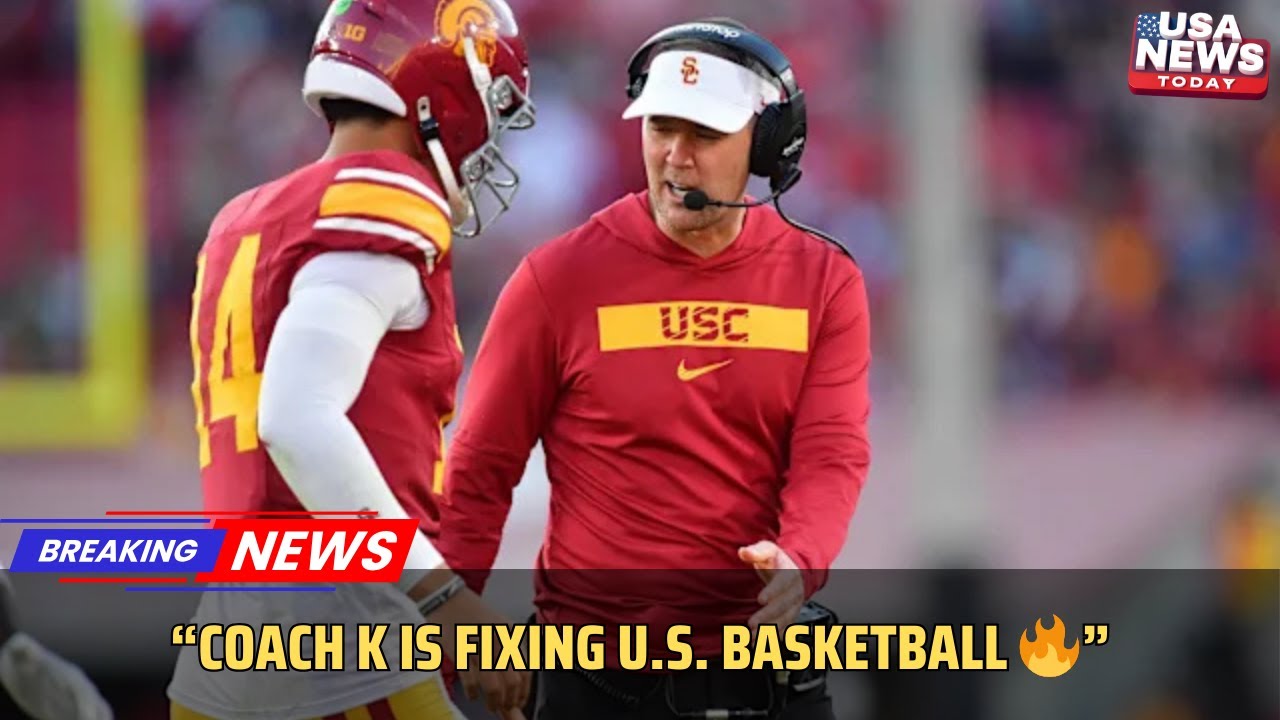 Mike Krzyzewski on Fixing U.S. Youth Basketball  NBA Development Plans । USA NEWS TODAY