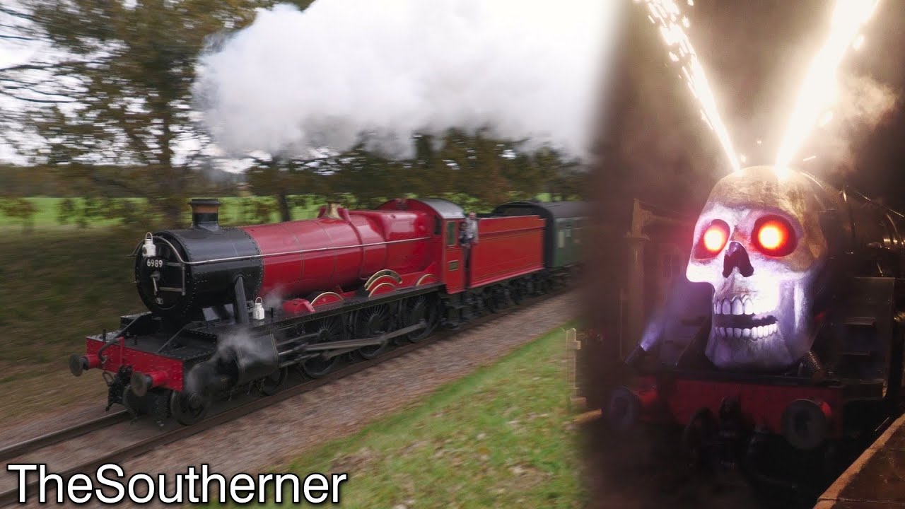 'The Hogwarts Express' & The Ghost Train | Bluebell Railway 26/10/2025