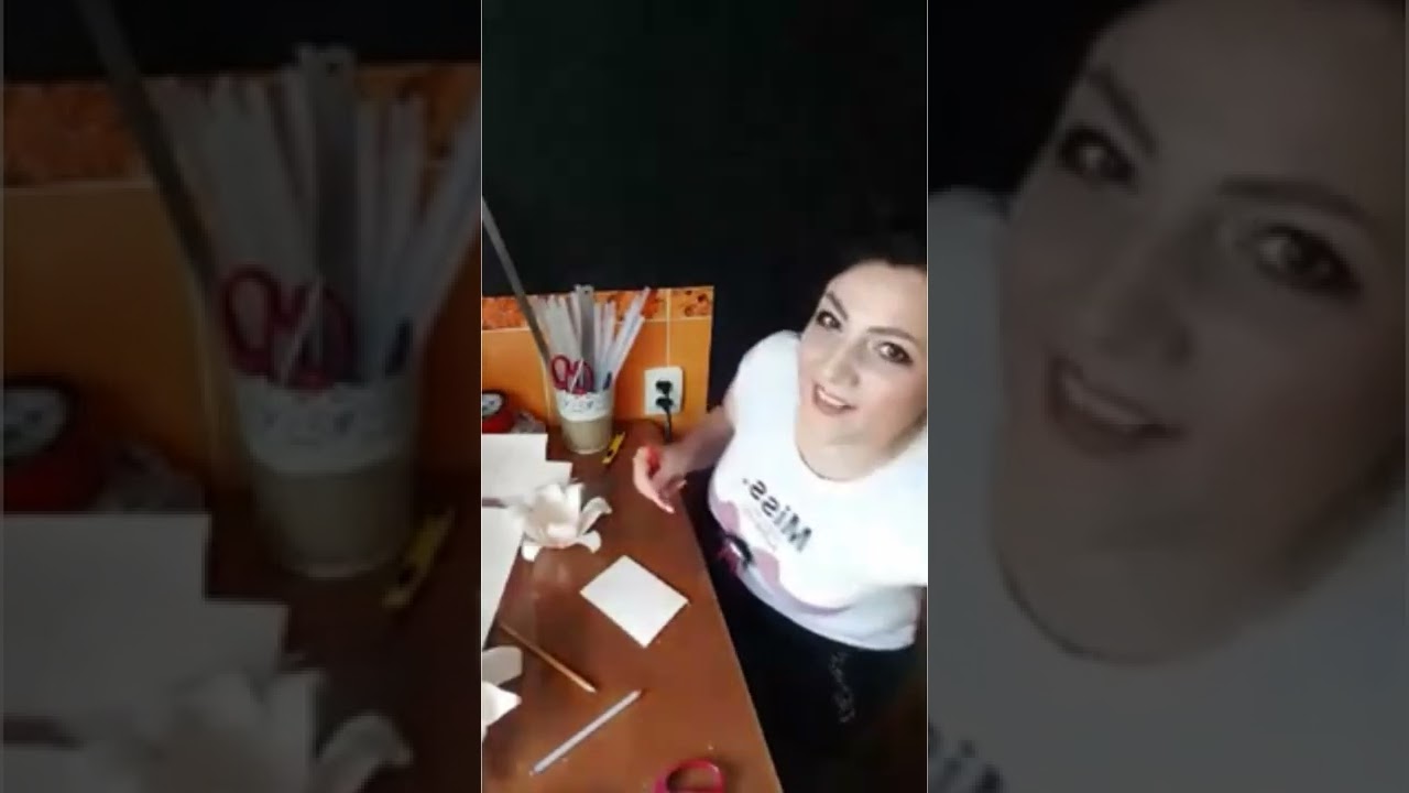 Цветочный Сет из бумаги. Серия 1