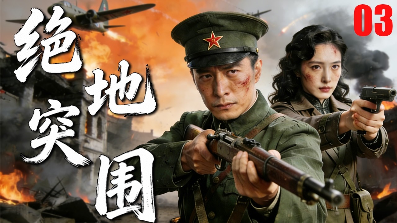 【超好看战争剧】绝地突围03|日军血洗山村不留活口，草莽猎户怒起带队绝地反杀