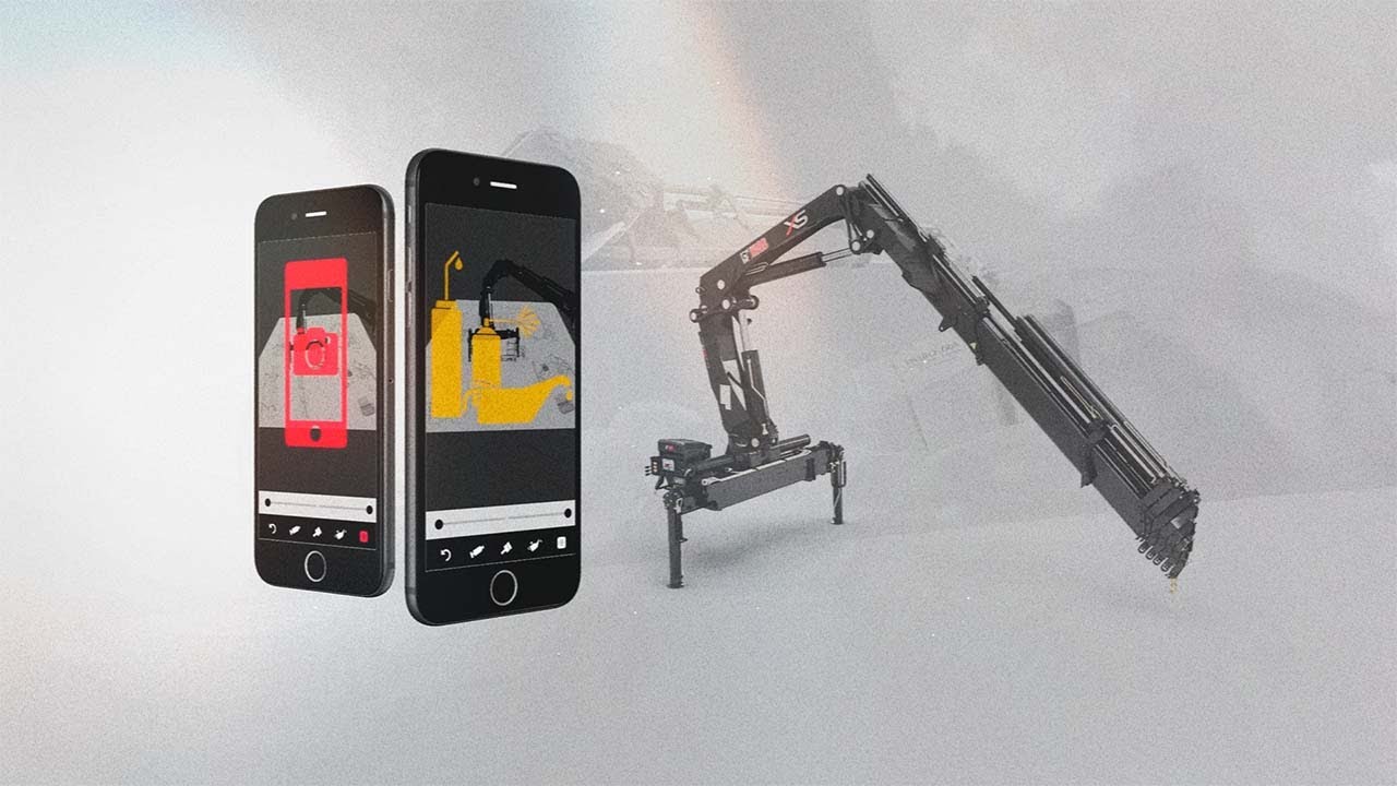 App. oficial Hiab AR+ para iOS y Android