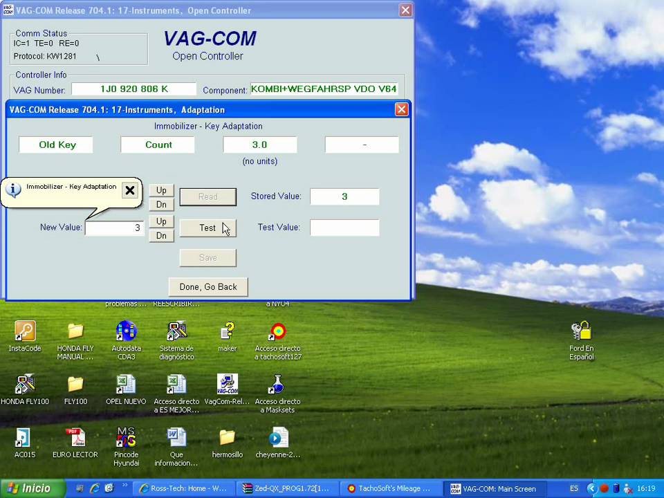VAGCOM LLAVES