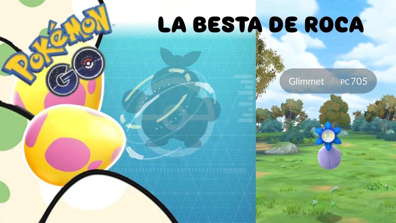 NI UNA RUTA  PERO MUCHOS HUEVOS Y REGISTROS MINTRAS BUSCO UN BUEN GLIMMET DE IVS - POKEMON GO