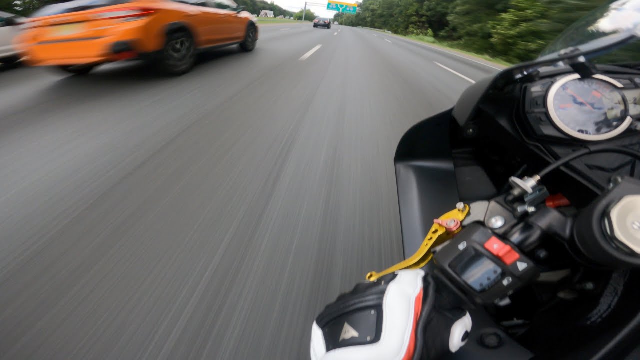 Beginner Rider On GXSR-600 | FULL POWER MODE!!!!!
