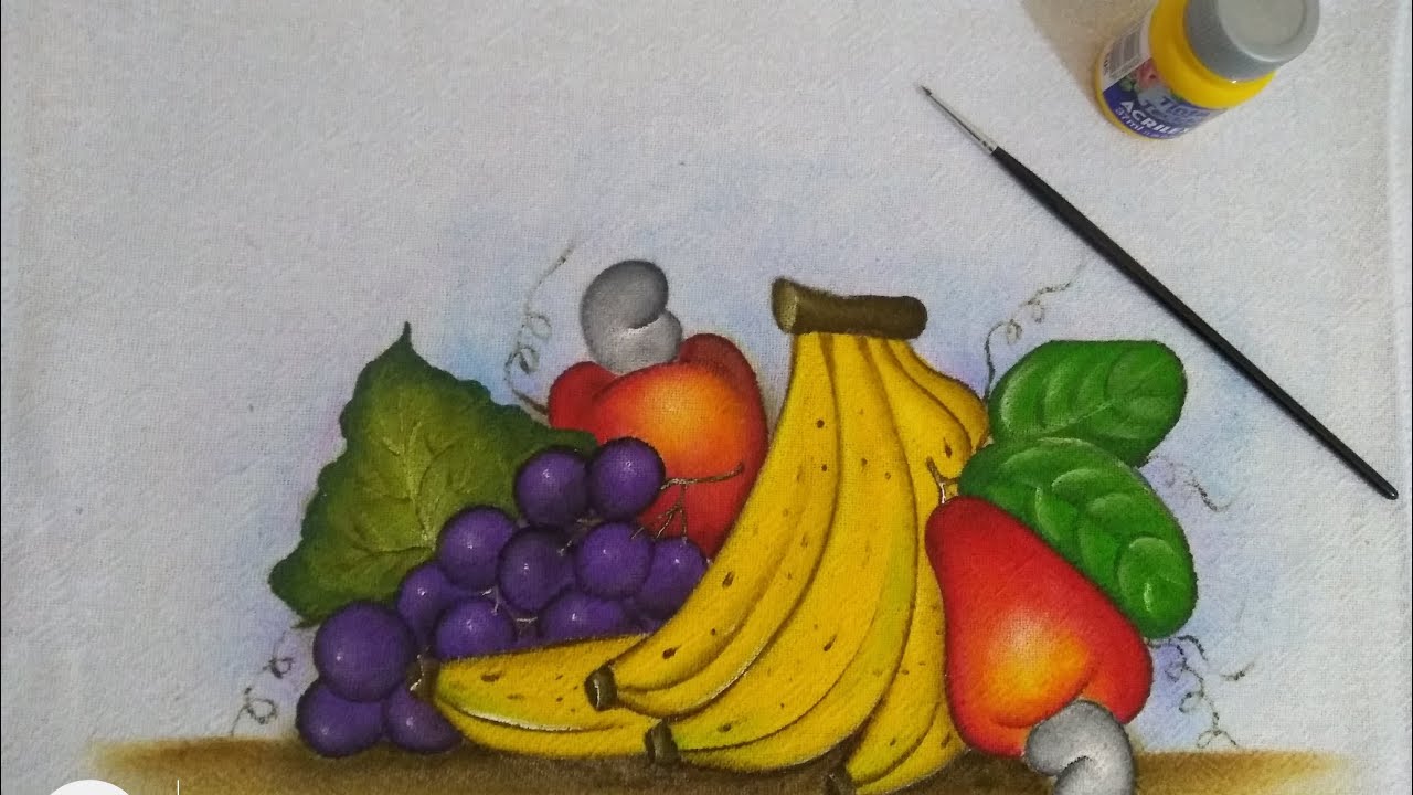 ensinando a Pintar bananas 🍌