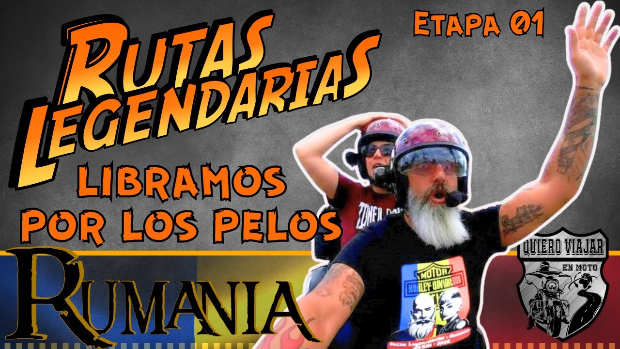 *RUTAS LEGENDARIAS DE RUMANIA*  EN 🏍️MOTO  🏍️  Etapa 01- Bucarest - Brasov