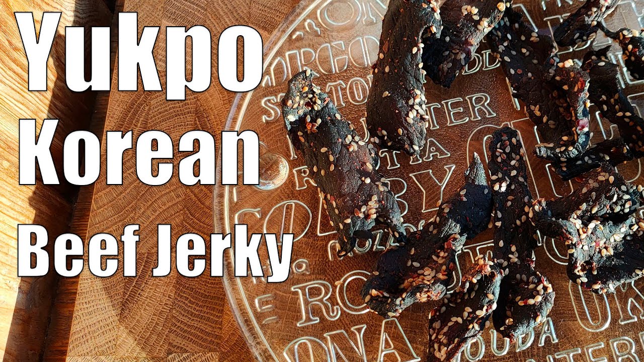 Korean Beef Jerky Yukpo вяленное мясо по корейски в домашних условиях мужская кулинария #homelike