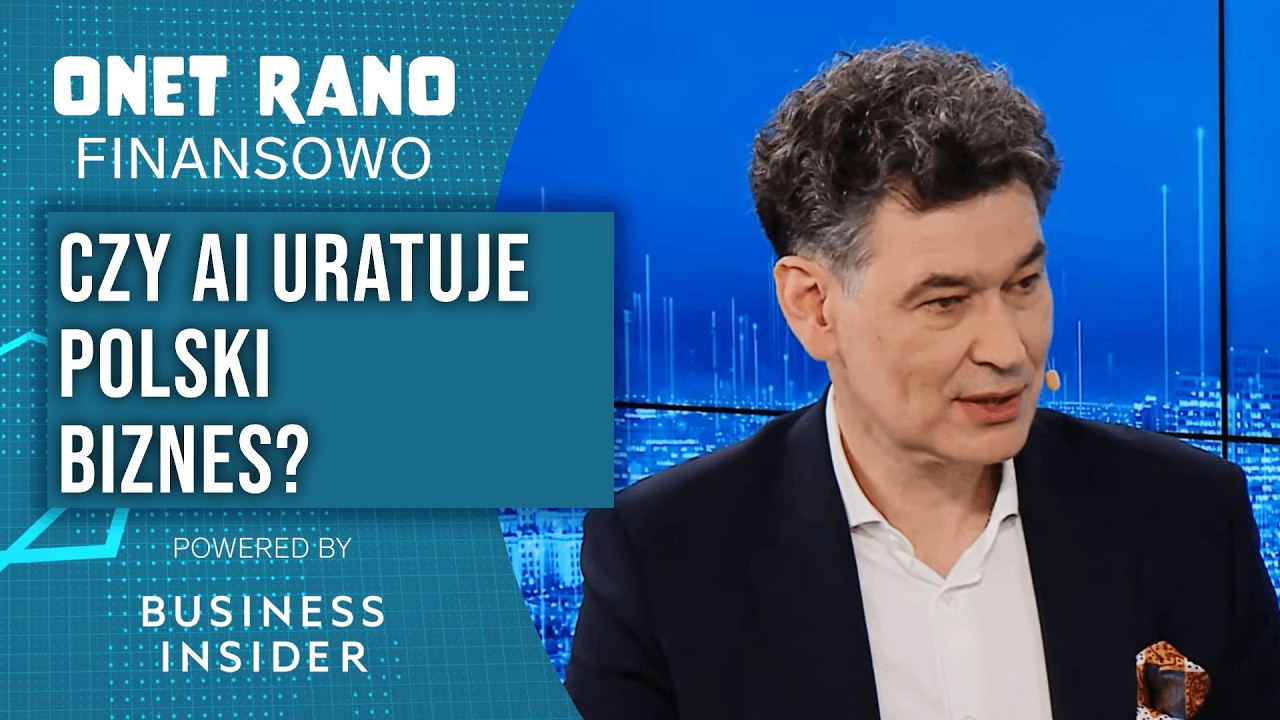 Czy AI uratuje polski biznes? | Onet Rano Finansowo