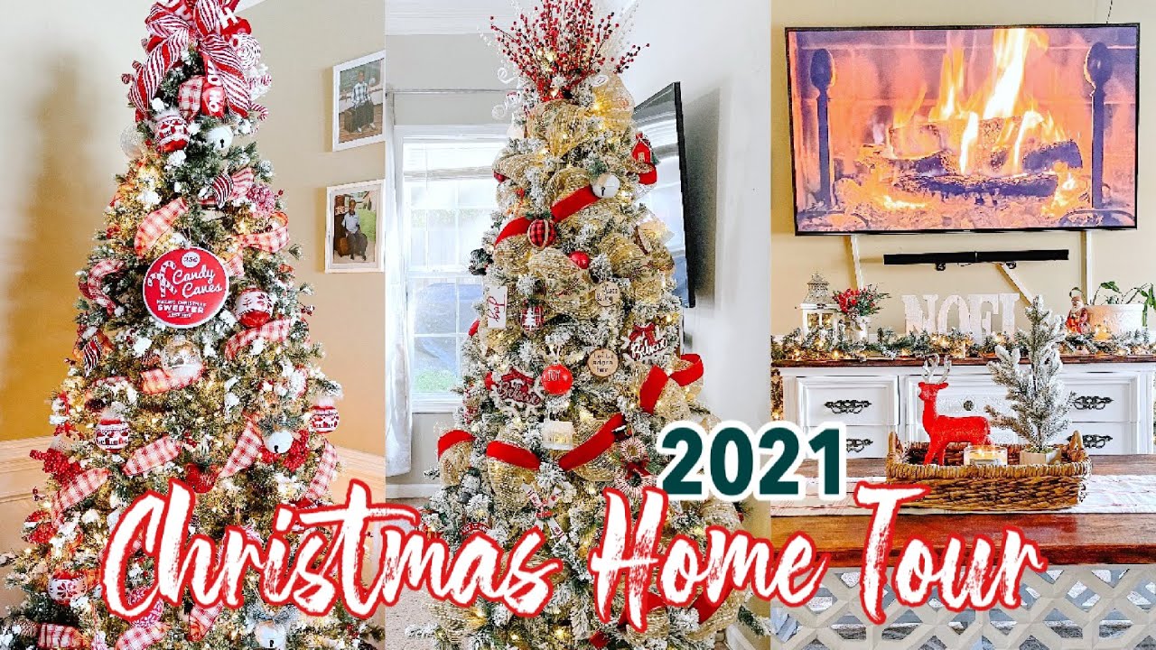 CHRISTMAS HOUSE TOUR 2021 / CHRISTMAS HOME DECOR / COZY CHRISTMAS DECOR / WHOLE HOUSE TOUR