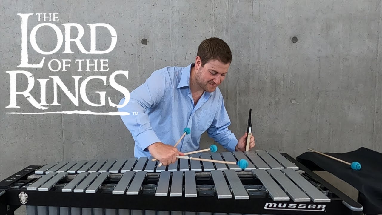 The Lord of The Rings Music on the Vibraphone