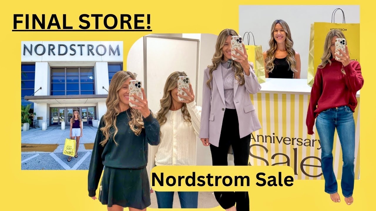 ФИНАЛЬНЫЙ шоппинг на распродаже Nordstrom! Находки в магазине в Бока-Ратоне + примерки и что я ку...