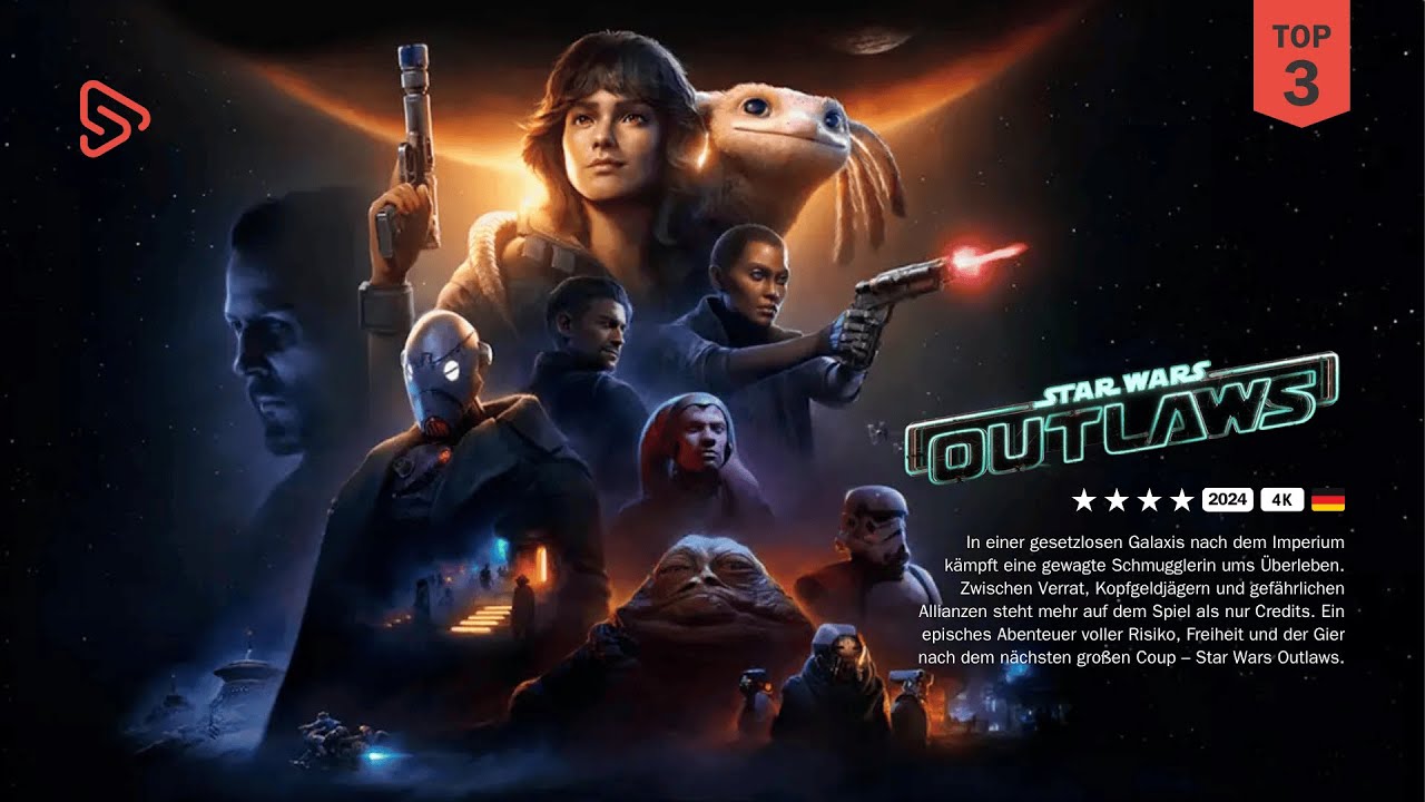 Star Wars Outlaws - Der Film (deutsch) #lueplay