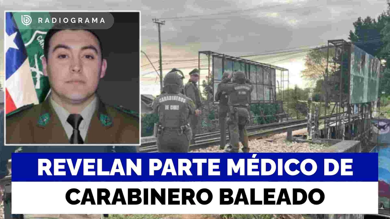 Revelan parte médico de carabinero baleado en Puerto Varas: está con ventilación mecánica