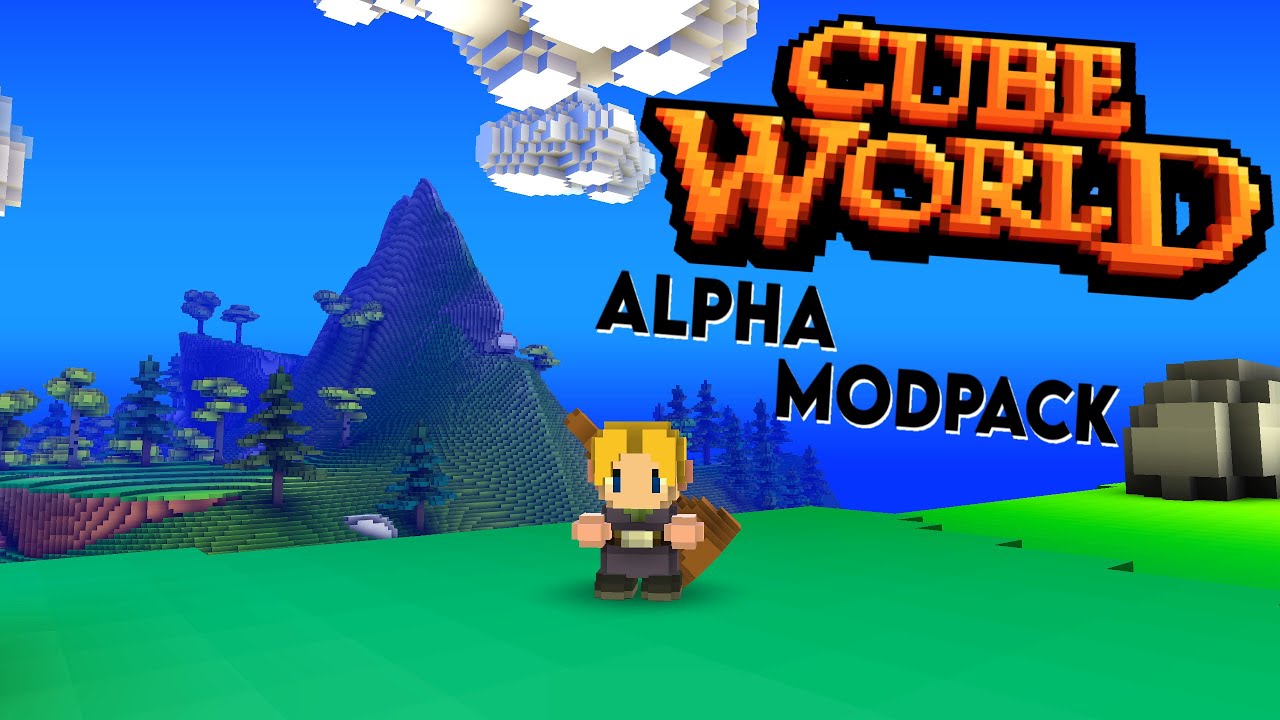 Cube World Alpha Modpack & How To Install!