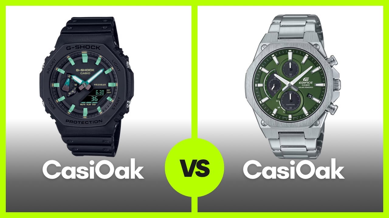 The REAL CasiOak? Which one? GA2100 vs EFS570