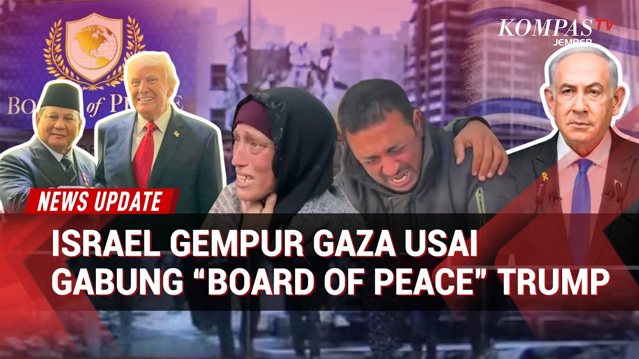 Israel Tetap Serang Gaza Usai Masuk Dewan Perdamaian, Sejauh Mana Peran Board of Peace Buatan Trump?