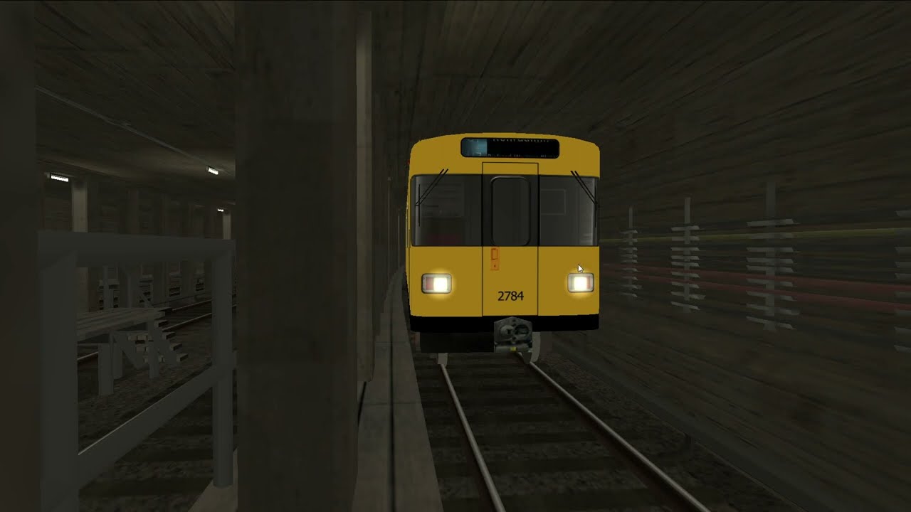 Trainz - Berliner U-Bahn Unterwegs auf der U7 nach Hermannplatz #031