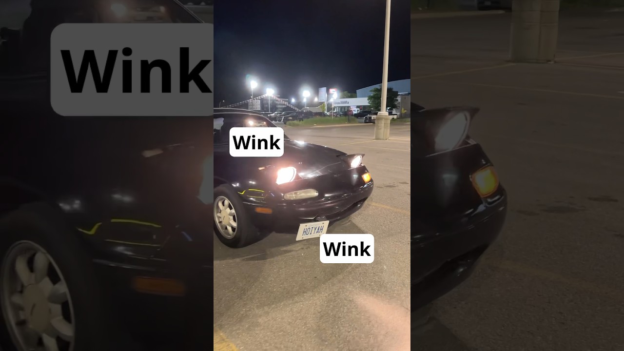 Mazda Miata Wink Wink to Say Hello #carreview #carbuying #cars #mazda #miata #miatacrew #convertible