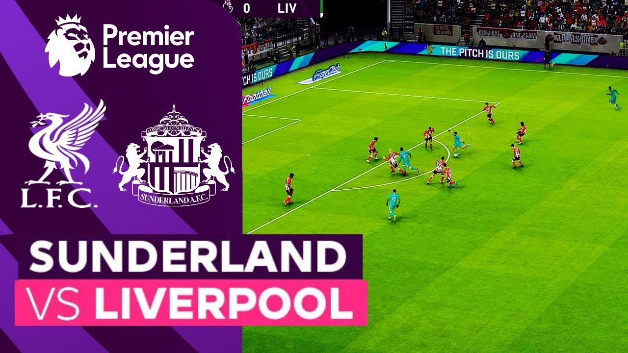 Sunderland vs Liverpool | Premier League 25/26 | EFOOTBALL PES - PS5 PRO [4K]